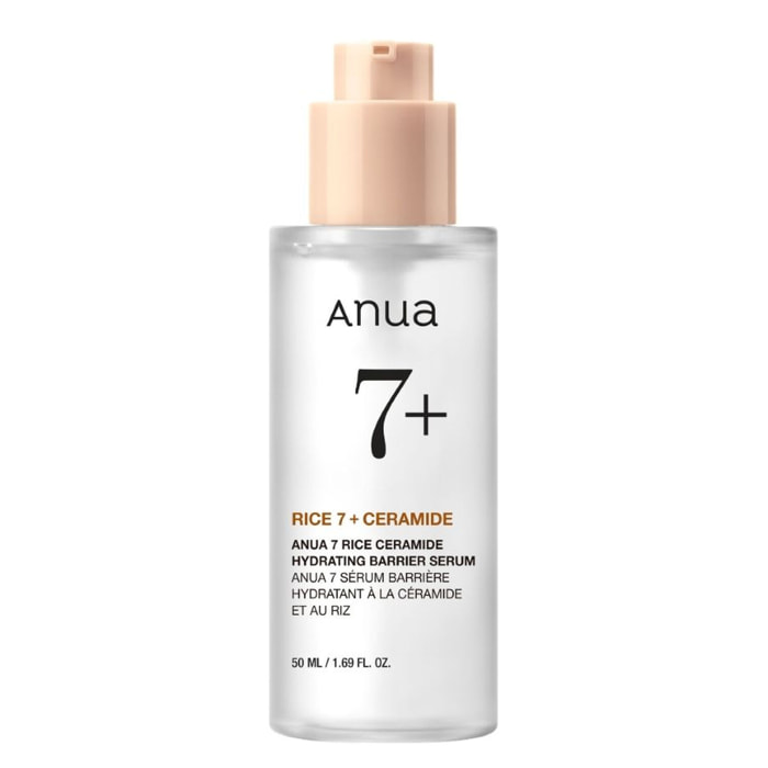 7 Rice Ceramide Hydrating Barrier Serum - Sérum Hydratant et Nourrissant pour Renforcer la Barrière Cutanée 50ml
