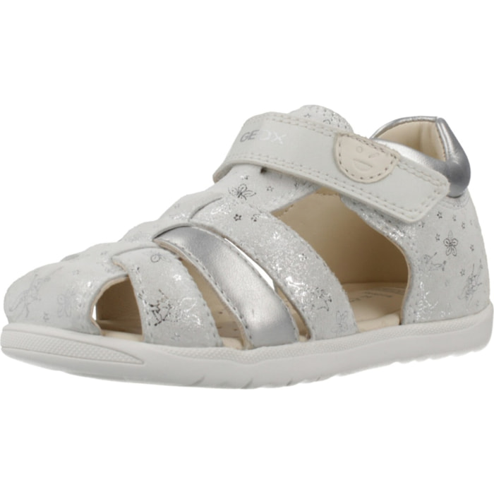 Sandalias Niña de la marca GEOX  modelo B SANDAL MACCHIA GIR PLATA