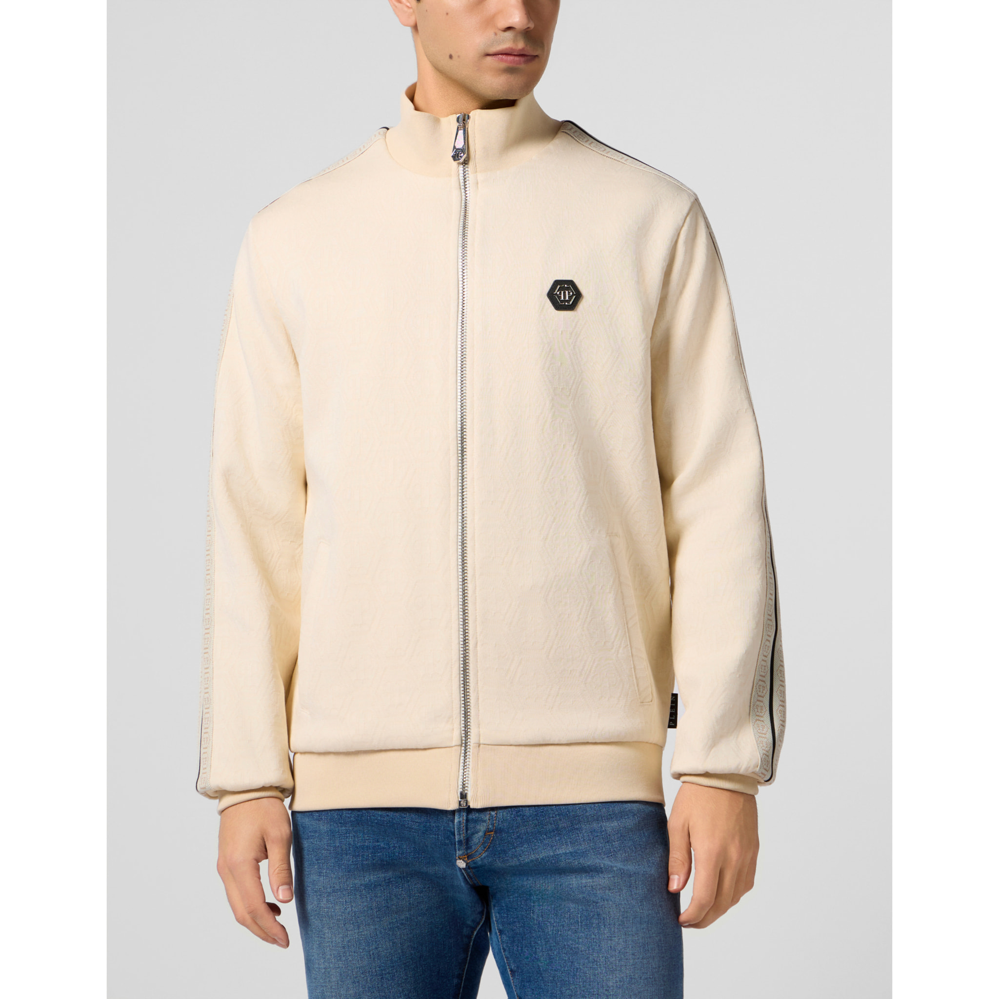 PHILIPP PLEIN Tracksuit Jacket Monogram Monogram