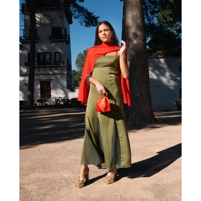 Echarpe de mujer elegante.