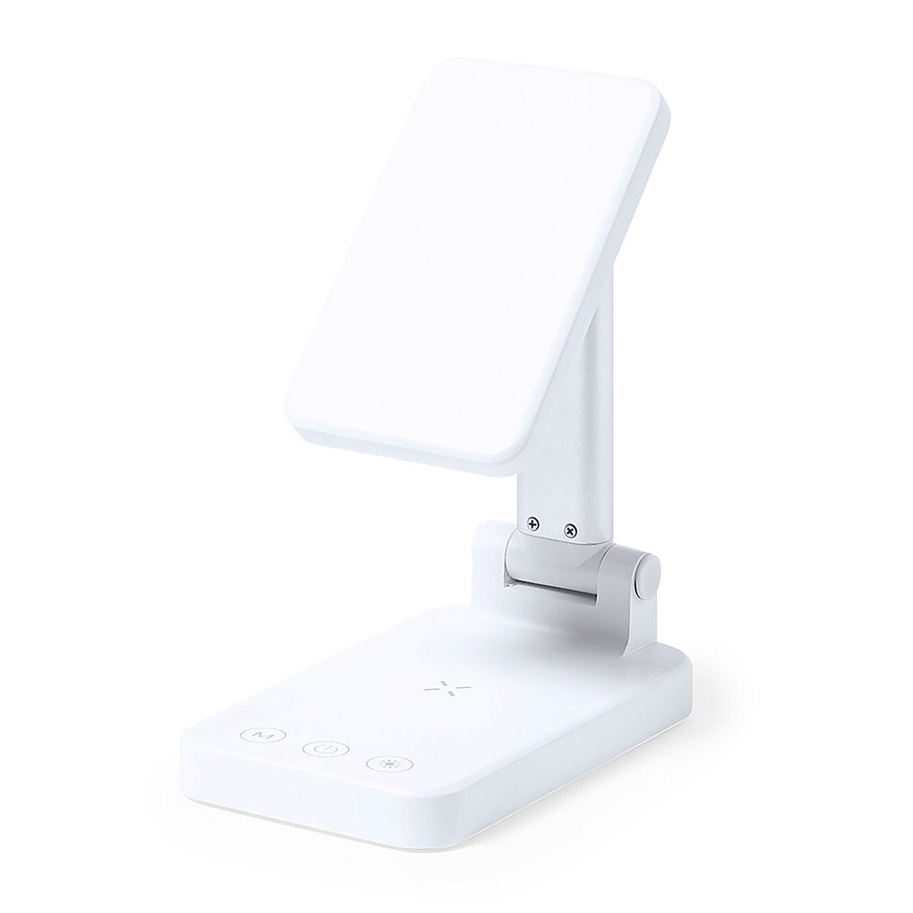 Lampada caricabatterie multifunzione wireless da 10 W. Batteria portatile da 3000 mAh.