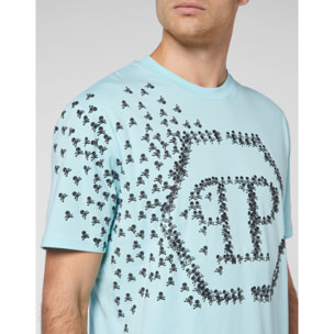 PHILIPP PLEIN T-Shirt Round Neck SKULL&BONES