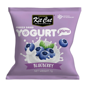Kit Cat Yogurt Yums Liofilizado Arándano 10g (10 unidades)
