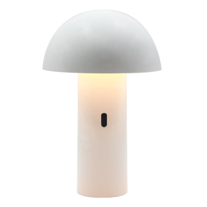 Lampe de table sans fil LED TOD WHITE H28CM