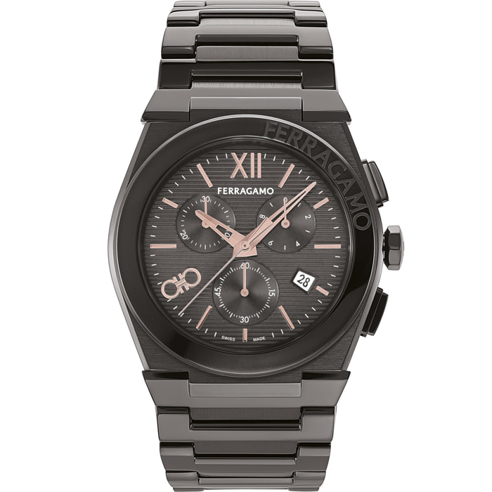Ferragamo Quartz Chronograph Watch Mr-Vega Chrono