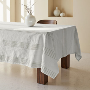 Nappe anti-taches 100 % coton Abeillé