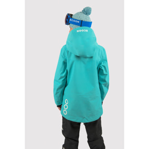 Chaqueta para mujer ECOON ECOExplorer Jacket Women - Turquesa