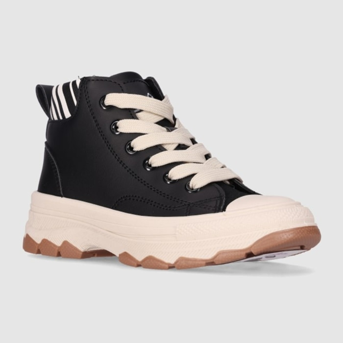 Deportivos - Negro - Tacón: Bajo