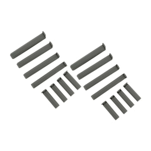 Lot de 2 x 8 clips fermeture de sachet Fackelmann Tecno