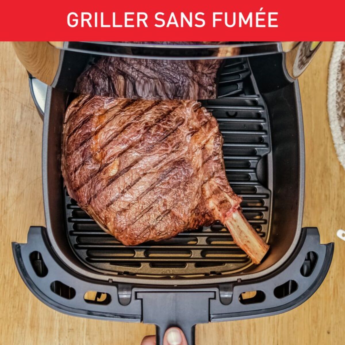 Friteuse sans huile MOULINEX XXL 2 en 1 air & grill