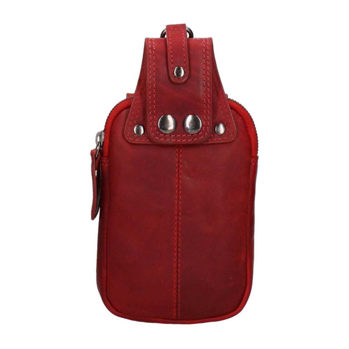 Borsa da cintura  da uomo In Vera pelle Made in Italy 23x14x7,5 cm