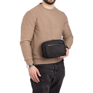 Pochette  da uomo Textile Polyester 25x17x8 cm