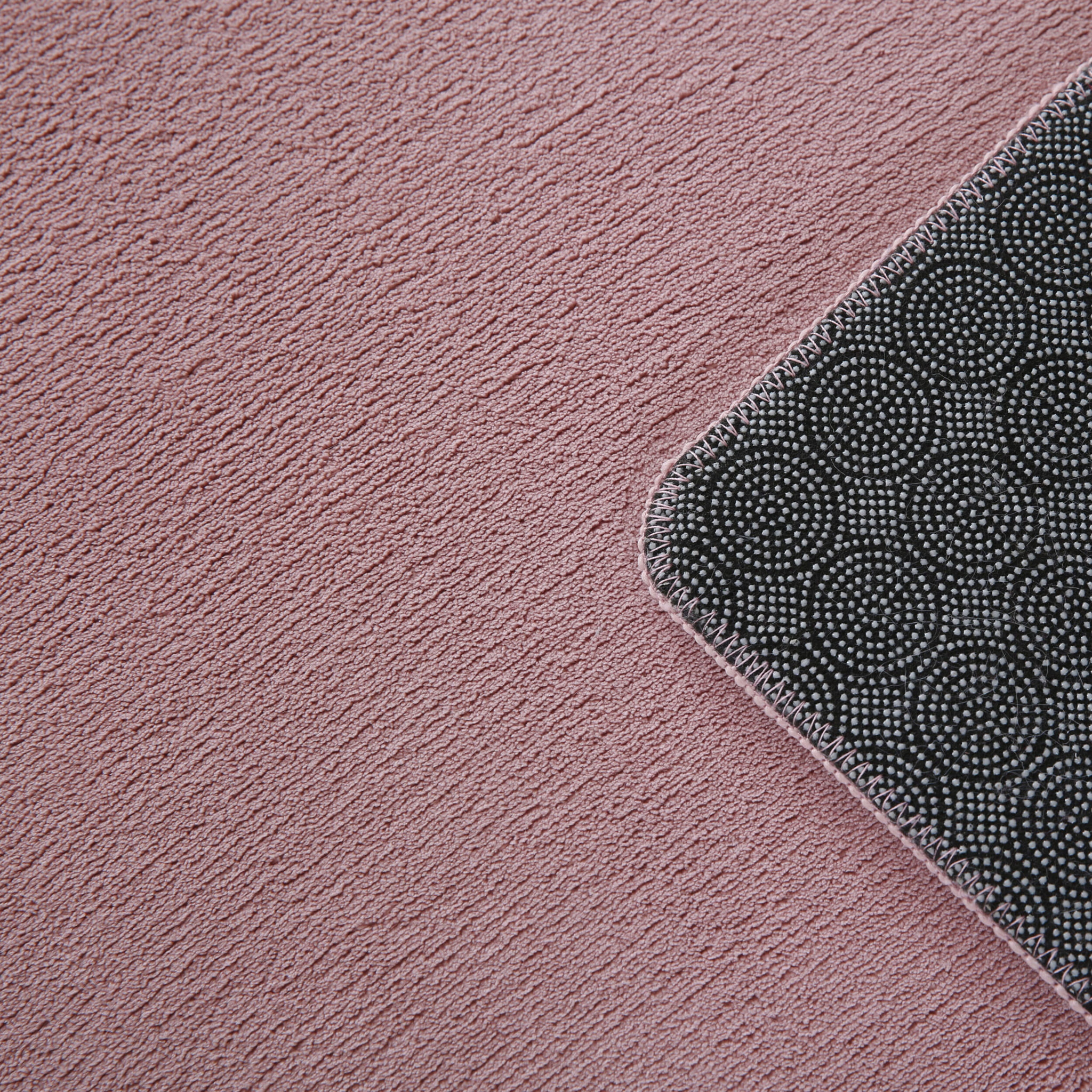 MOSCOU - Tapis uni Rose
