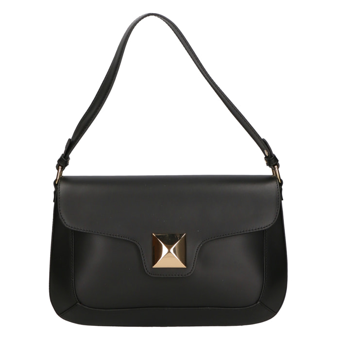Borsa a spalla da donna - Modello Astrea - 100% pelle - 31.0 x 19.0 x 5.0 cm