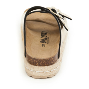 SANDALIA PLATAFORMA BILLOWY DORADO