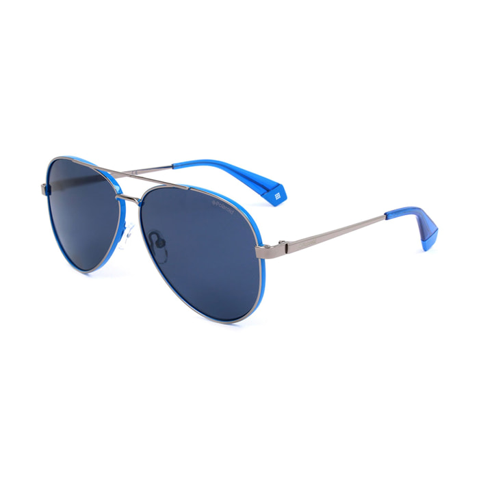 Polaroid - lunettes de soleil pour femme - bleu - verres : bleu - protection UV : cat. 3