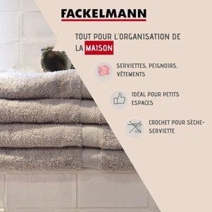 Ensemble de 4 crochets pour sèche serviette Fackelmann Tecno