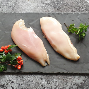 4 Filets de Poulet Fermier Label Rouge Blanc - 600g - Normandie