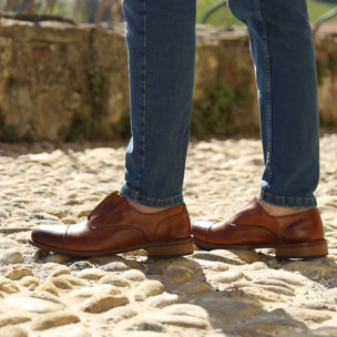 Zapatos Oxford para Hombre - Duca di Morrone Lucas Leather Brown