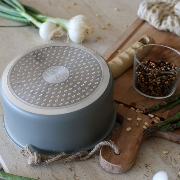 Lot de 3 casseroles en acier inoxydable - tous feux EASYNOX