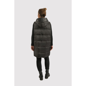 Chaleco para mujer ECOON Barcelona Long Vest - Negro