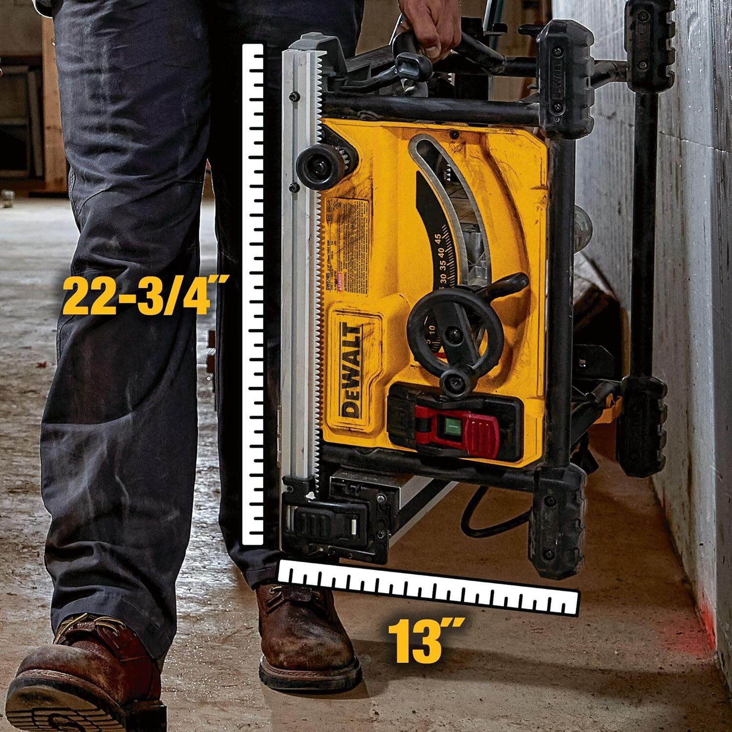 Scie à table compacte 1850 W - Ø 210 mm - DEWALT - DWE7485-QS