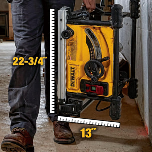 Scie à table compacte 1850 W - Ø 210 mm - DEWALT - DWE7485-QS