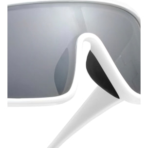 Gafas de Sol Nell Matt White / Silver Revo D.Franklin