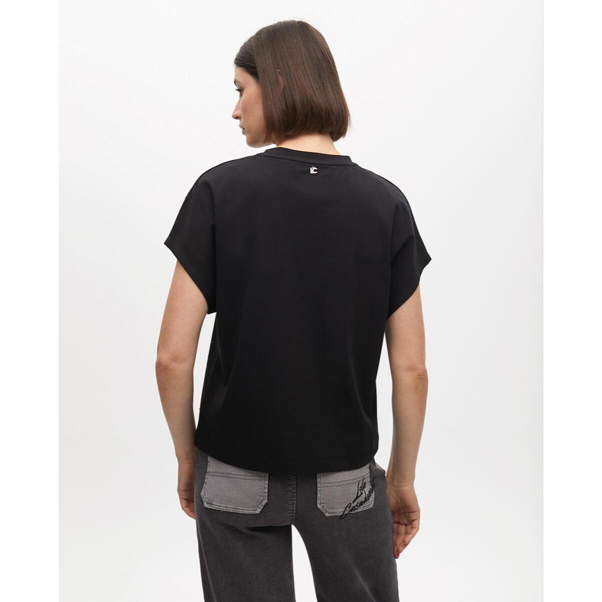 Maglietta con dettagli di perline