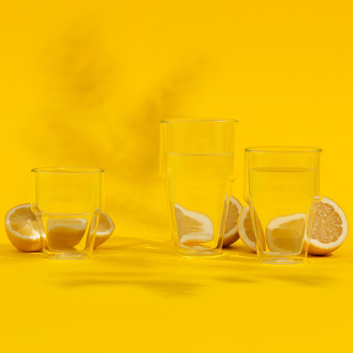 RIGI: Set 2 verres, double paroi, 0.25 l 0.25 L