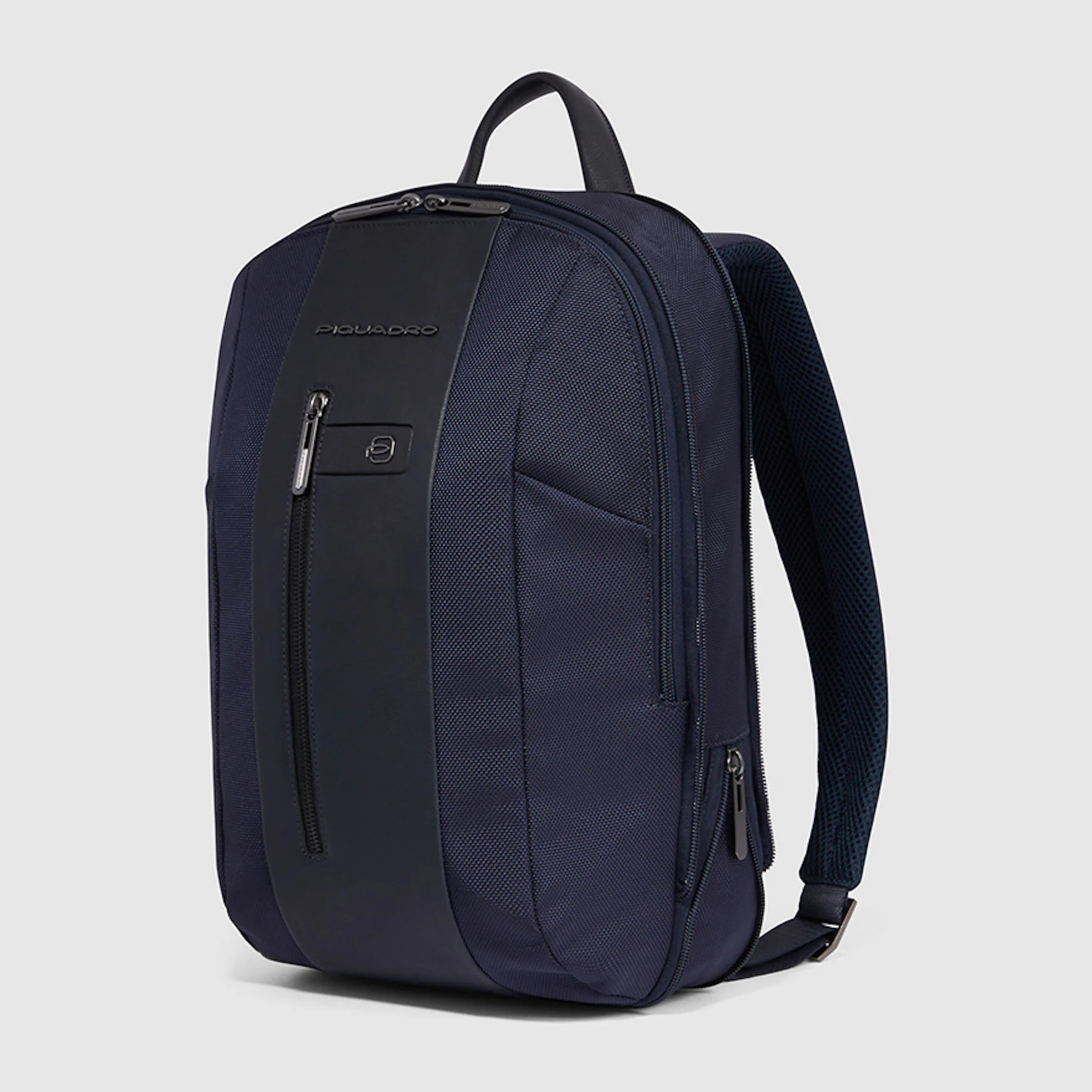 Piquadro Zaino porta pc 15,6 in tessuto riciclato