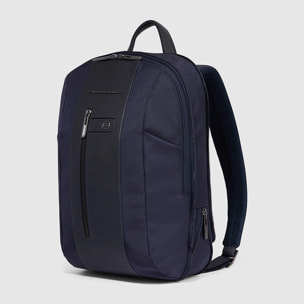 Piquadro Zaino porta pc 15,6 in tessuto riciclato