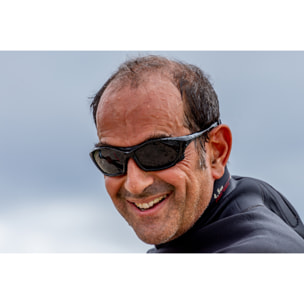 Gafas de deportes acuáticos OCEAN LAKE GARDA - Negro mate / Ahumada