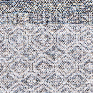NEILA Alfombra vintage plegable en gris, varias medidas disponibles