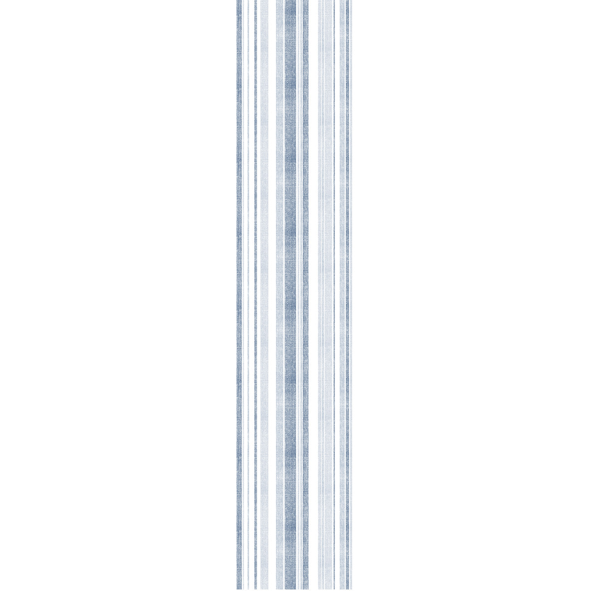 Papier peint intissé pré-encollé - SCANDINAVE LIGNES VERTICALES BLEUES - 1 rouleau