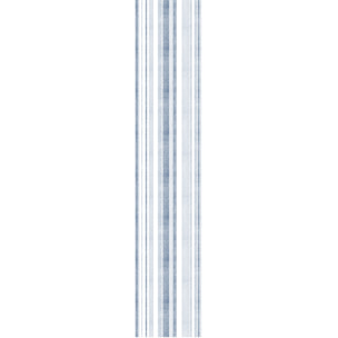 Papier peint intissé pré-encollé - SCANDINAVE LIGNES VERTICALES BLEUES - 1 rouleau