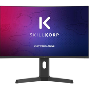 Ecran PC Gamer SKILLKORP M27 27" Incurvé 1500R WQHD 180Hz Fast VA HDMI 2.1 AMD FreeSync