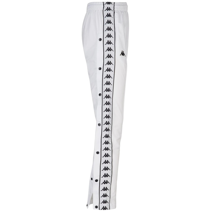 Pantaloni Kappa Uomo 222 BANDA ASTORIA SNAPS SLIM Bianco