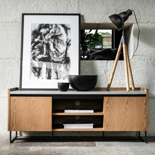 Meuble TV design 135 cm KINGSTON