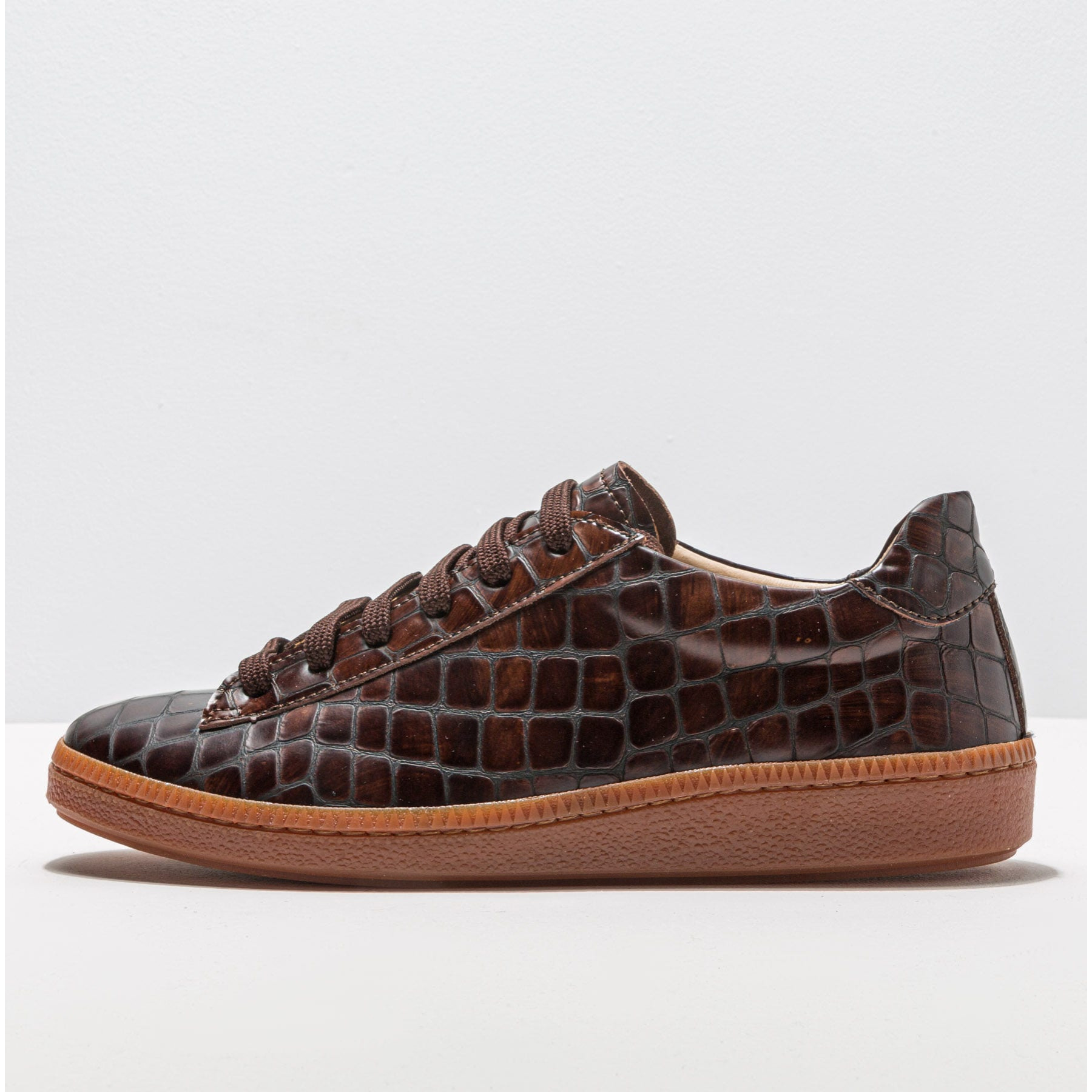 Zapatos S3240F FANTASY ALLIGATOR WAX BROWN /TREBBIANO color Alligator wax brown