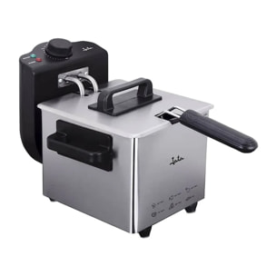 Freidora aceite JATA FR115 de 1,5 litros. Temperatura regulable. Cuba extraíble. Fácil limpieza