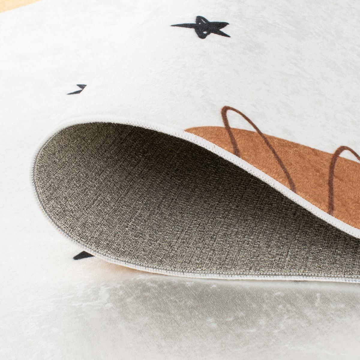 Tapis enfant tissé motif animaux MIRI