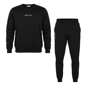 Tuta Uomo SUPERGA Cotone Felpato Girogola