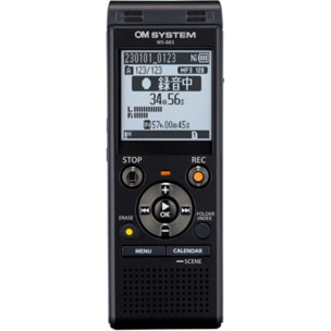 Dictaphone OM SYSTEM WS 883 Noir