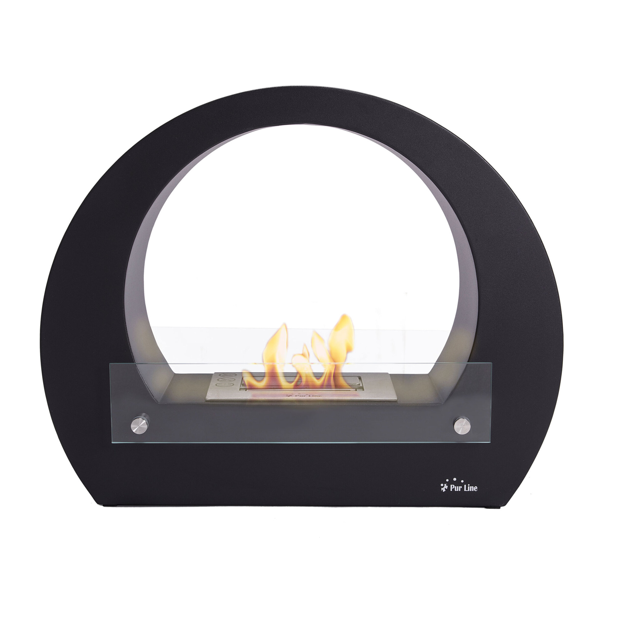 Chimenea de etanol de acero con llama regulable SATURN B PURLINE 2000 W