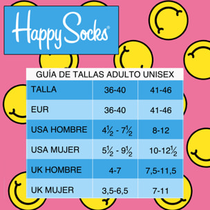 Calcetines big dot Happysocks blancos