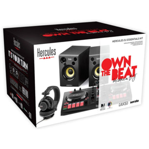 Contrôleur USB HERCULES DJ Essentials Kit