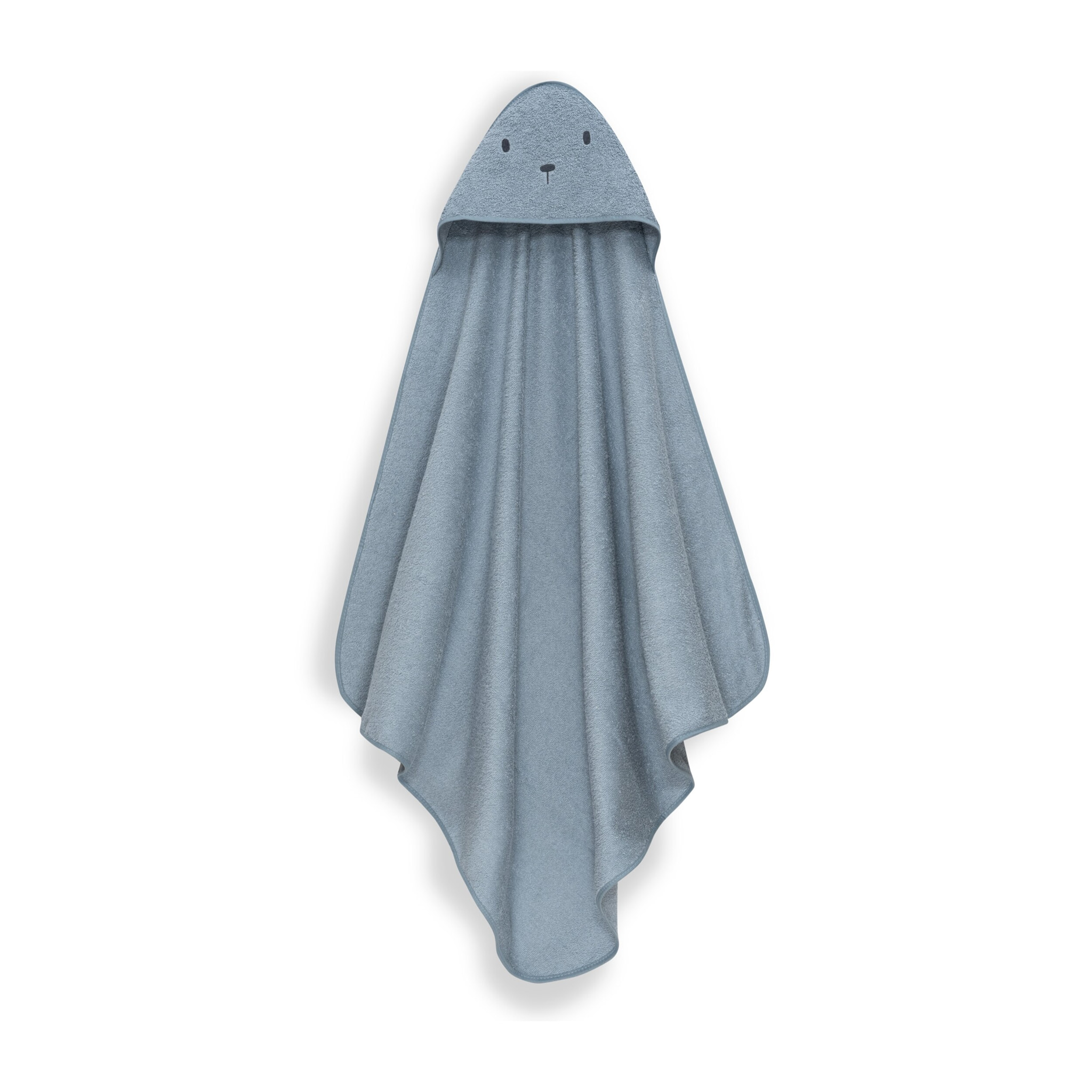 Capa Baño 1X1 Mod Oso+Dudu Muselina Petroleo