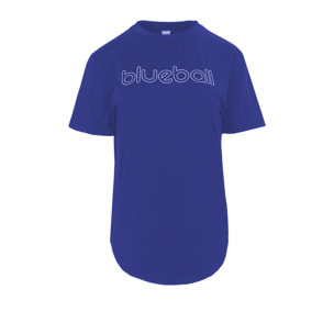 Maglia da corsa a maniche corte da donna Blueball in blu
