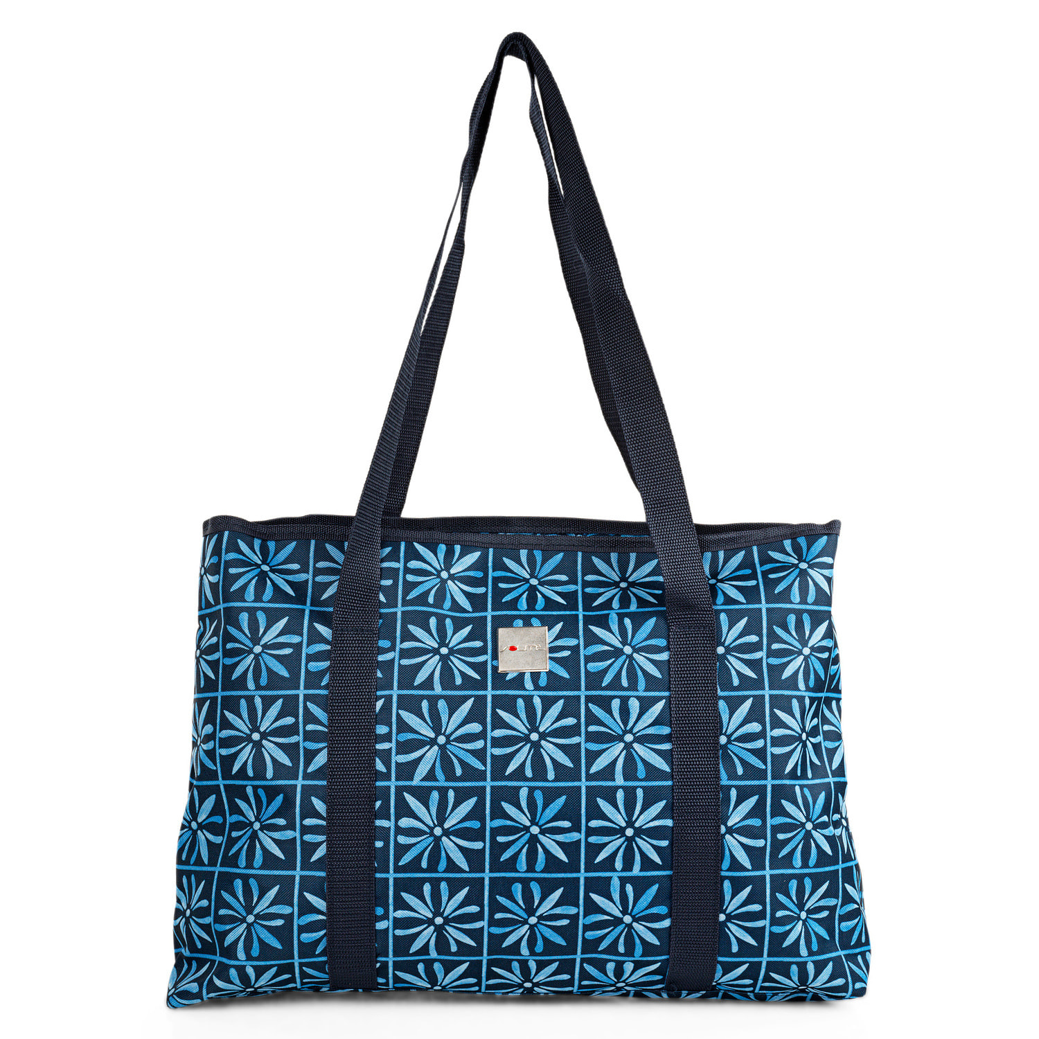 Bolso Shopper-Tote Itaca Solite Azul Marino